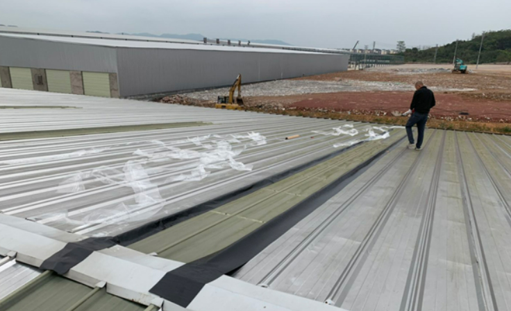 杜集厂房屋面防水维修案例